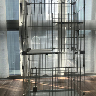 猫用　ケージ　の画像