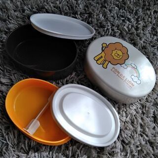 ポンデライオン　2段の弁当箱