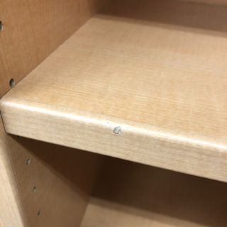 背の高い本棚☆ブックシェルフ☆書棚☆棚の高さ変えられます☆大容量☆中古品の画像