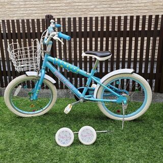 【補助輪つき】自転車 １８インチ