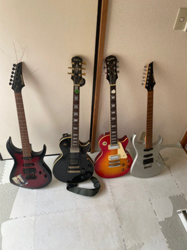 エレキギタ 4点 ジャンク品