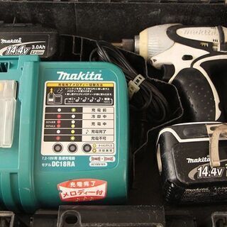 マキタ コードレス 充電式 インパクトドライバ TD130D 本体  バッテリー2個  充電機(D3859atxY)