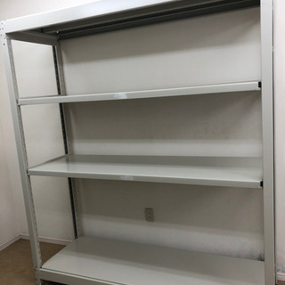 未使用★業務用　スチール棚　210×185×60cm 2台セット