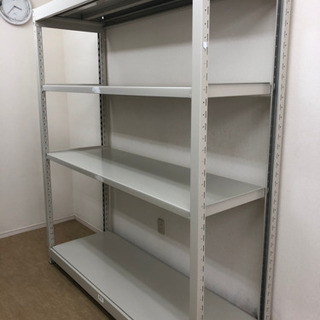 未使用★業務用　スチール棚　210×185×60cm 2台セットの画像