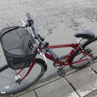 中古自転車販売　山形市　天童市　オートライトLED　２7インチ6段変速　自転車整備士が整備 の画像