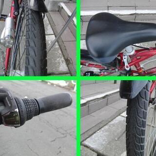 中古自転車販売　山形市　天童市　オートライトLED　２7インチ6段変速　自転車整備士が整備 の画像