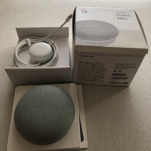 スピーカー google home mini