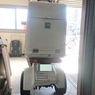 ホンダ　ジャイロキャノピー　ミニカー登録済み　実働　自賠責保険付き　屋根ありワイパーあり　大型キャビン付き　今流行の宅配サービス活用にピッタリの画像