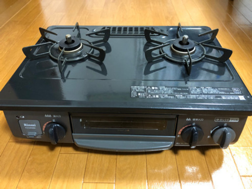 リンナイ　ガステーブル　グリル未使用です