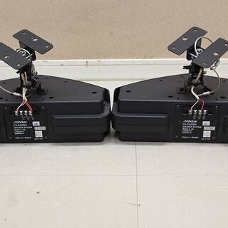 Victor ビクター コンパクトスピーカー PS－S220BH 2台セット 動作確認 (J889aaxY)①の画像