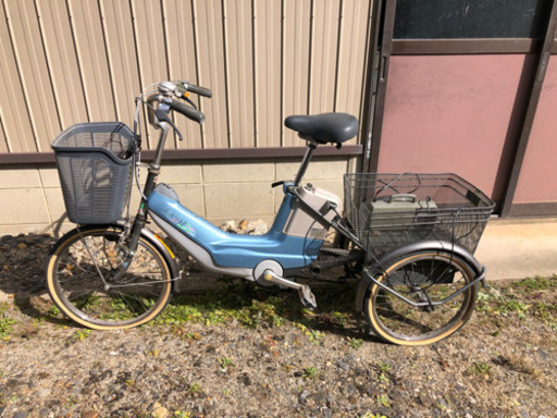 【週末最終値下げ】電動アシスト自転車【三輪】ギヤチェンジ機能有り