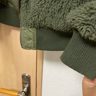 Heather リバーシブルジャケット　緑の画像