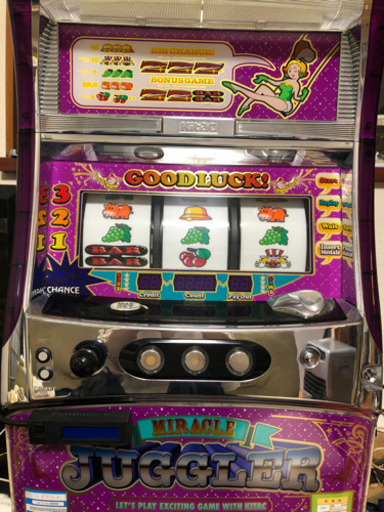 ミラクルジャグラー実機 スロット ⚠️最終値下げ⚠️早い者勝ち