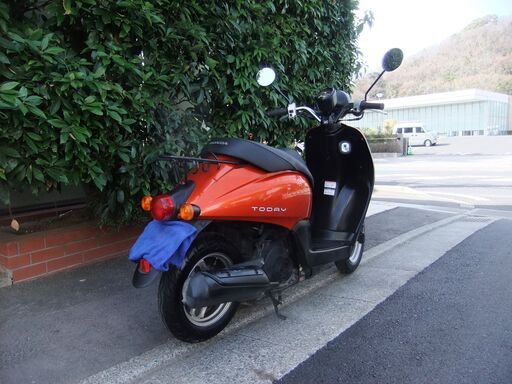 ホンダ　TODAY(トゥデイ)Fiインジェクションモデル　中古実動車　ミラー新品。バッテリーフル充電済み　バグ掛け磨き　ナンバー登録書類有