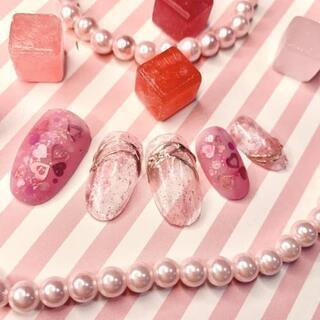 ジェルネイル　❀〜　春の限定ネイル　〜❀　親子も春を楽しもう♪所沢