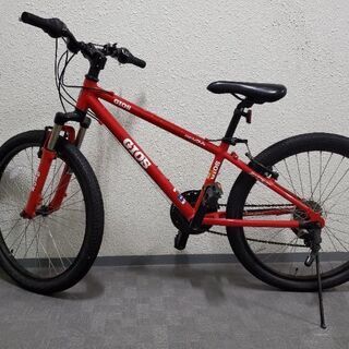GIOS　子供用自転車　赤　24インチ