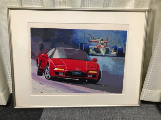 一時停止中　ホンダNSX成約記念セリグラフ