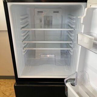 【U-ING】 ユーイング ノンフロン冷凍冷蔵庫 2ドア 容量110L 冷蔵室70L 冷蔵室40L UR-F110H  2016年製の画像
