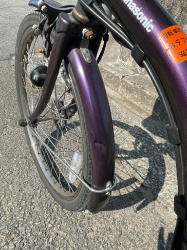 3人乗り　電動自転車　パナソニック　20インチ　電池新品