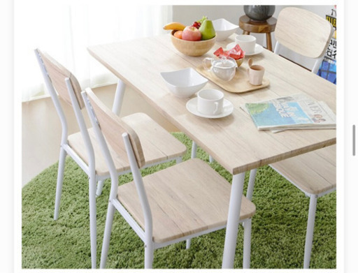 ダイニングテーブル 椅子2脚　ほぼ新品