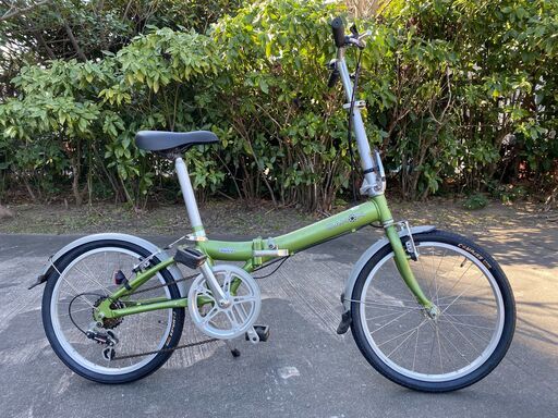 折りたたみ自転車 DAHON Metro D6 20インチ 外装6段変速 グリーン