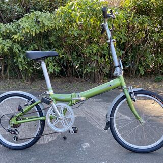 折りたたみ自転車 DAHON Metro D6 20インチ 外装6段変速 グリーン