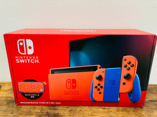 【新品未開封！】Nintendo Switch マリオレッド×ブルー