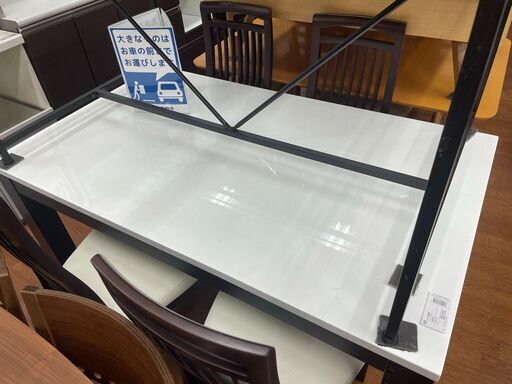 シギヤマ家具　エクステンションダイニング５点セット　未使用品　スタイル/セーヌ　・