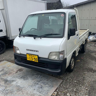車検付き！4WDサンバー軽トラスバル