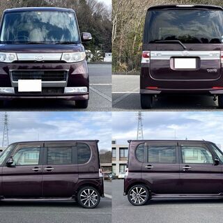 車検付き◆平成21年 DAIHATSU タントカスタム/カスタムXリミテッド/キーフリーシステム/電動スライドドア/純正HID/CVT/タイミングチェーンの画像