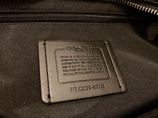 【新品・未使用】コーチ(COACH) トートバッグ メンズ 黒