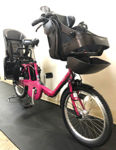 関東全域送料無料　保証付き　パナソニック　ギュットミニDX 20インチ 3人乗り 8ah 新型モデル　電動自転車