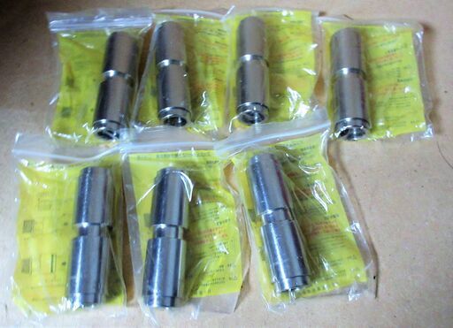 ☆日立金属 HITACHI プッシュインパクト継手接続要領 LIA 10A19X XU LPガス用 7個セット◆ひょうたん印