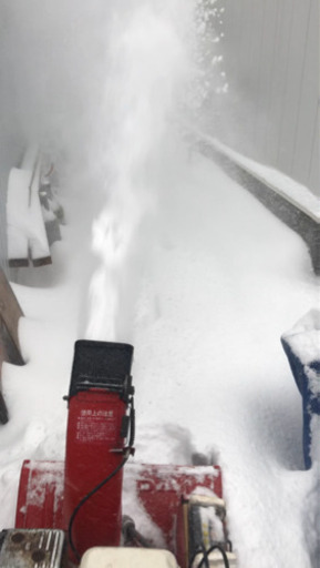 除雪機！！HONDA！