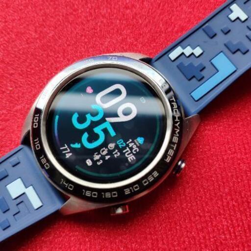 （お話し中）スマートウォッチ　Huawei Honor watch majic　別途純正バンド付