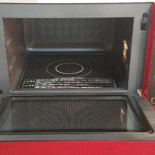 美品】2019年製 YAMAZEN スチームオーブンレンジ YRK-F250SV-R レッド