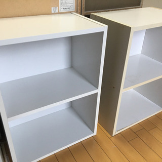 カラーボックス　2段　一つ800