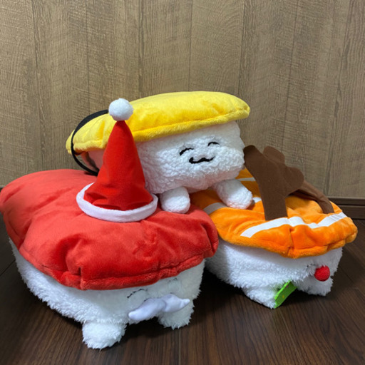 おしゅし まぐろ たまご サーモン ぬいぐるみ