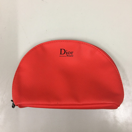 ディオール ビューティー Dior Beauty ポーチ 小物入れ ロゴ かわいい 化粧ポーチ レッド 赤 コスメポーチ クリスチャンディオール
