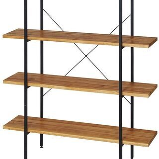 【欠品あり】【未使用】ドウシシャ　オイルステインラック 4段　 ...