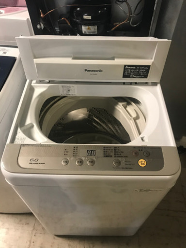 JH01664 Panasonic 洗濯機　2015年製　NA-F60B9 6Kg