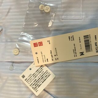 ワイシャツ⑬　半袖　Mサイズの画像