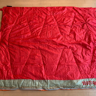 新品　LOGOS  キャンプ　寝袋　大判　丸洗い2層の画像