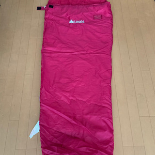 新品　LOGOS 丸洗いアリーバ　ジュニアサイズ(小柄な大人も可) 寝袋の画像