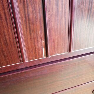洋服タンス（引き出し付）の画像