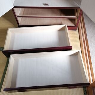 洋服タンス（引き出し付）の画像