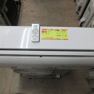 K02155　パナソニック　中古エアコン　主に6畳用　冷2.2kw／暖2.2kw