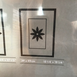 IKEAの額の画像