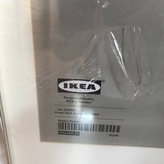 IKEAの額の画像