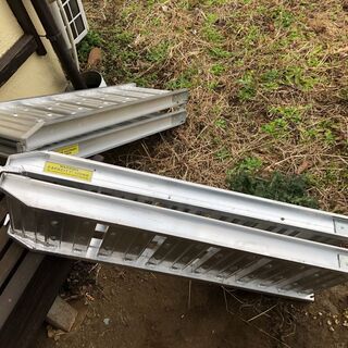 アルミラダーレール　折りたたみ式　耐荷重200kg 2本の画像
